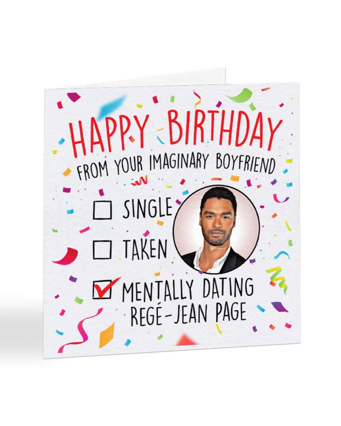 Mentally Dating Regé-Jean Page Birthday Card | Etsy