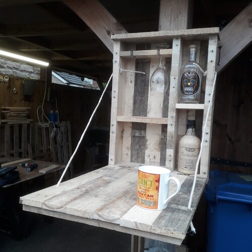 Garden Fold Down Bar Garden Bar Garden Decor Etsy UK