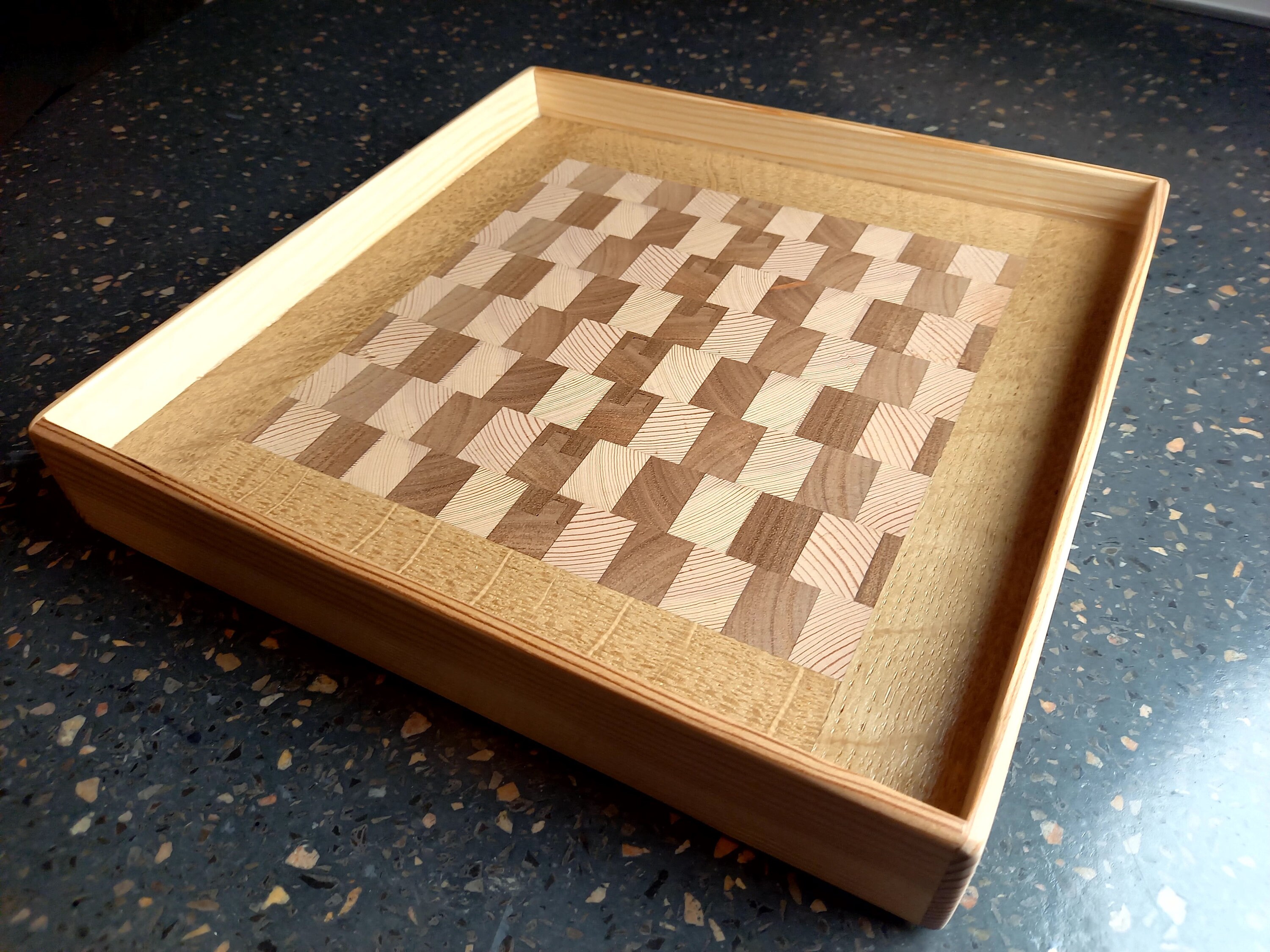 Plateau de Service en Bois