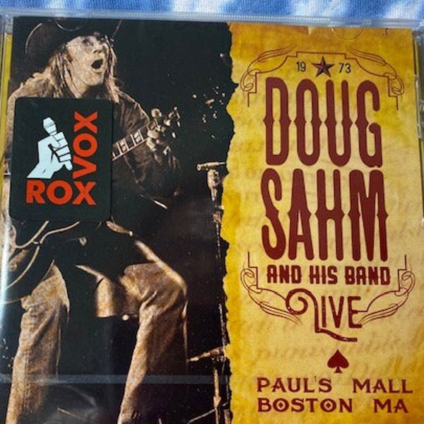 Doug Sahm and His Band - Live - Paul's Mall, Boston, MA 1973 CD *SEALED*