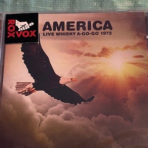 America  Live Whisky A-Go-Go 1972 CD *SEALED*