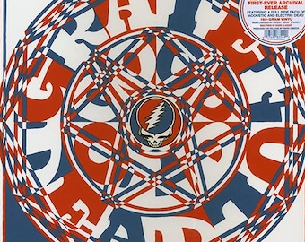 Original '71 Vinyl GRATEFUL DEAD Self Titled Record Album Skull