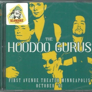 Hoodoo Gurus – First Avenue Theater Minneapolis October &#39;91 CD *SEALED*