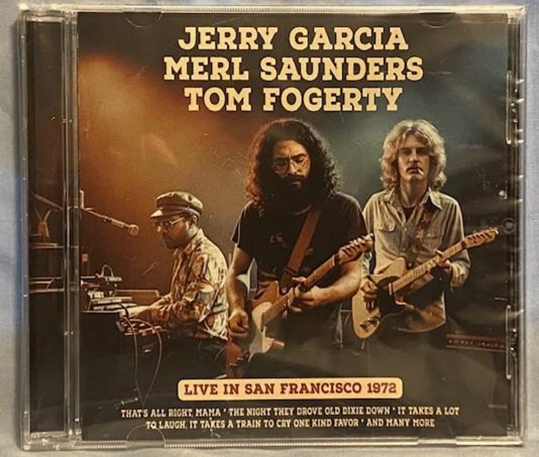 Merle Saunders Jerry Garcia, Merl Saunders & Tom Fogerty San Francisco 1972 *SEALED ...