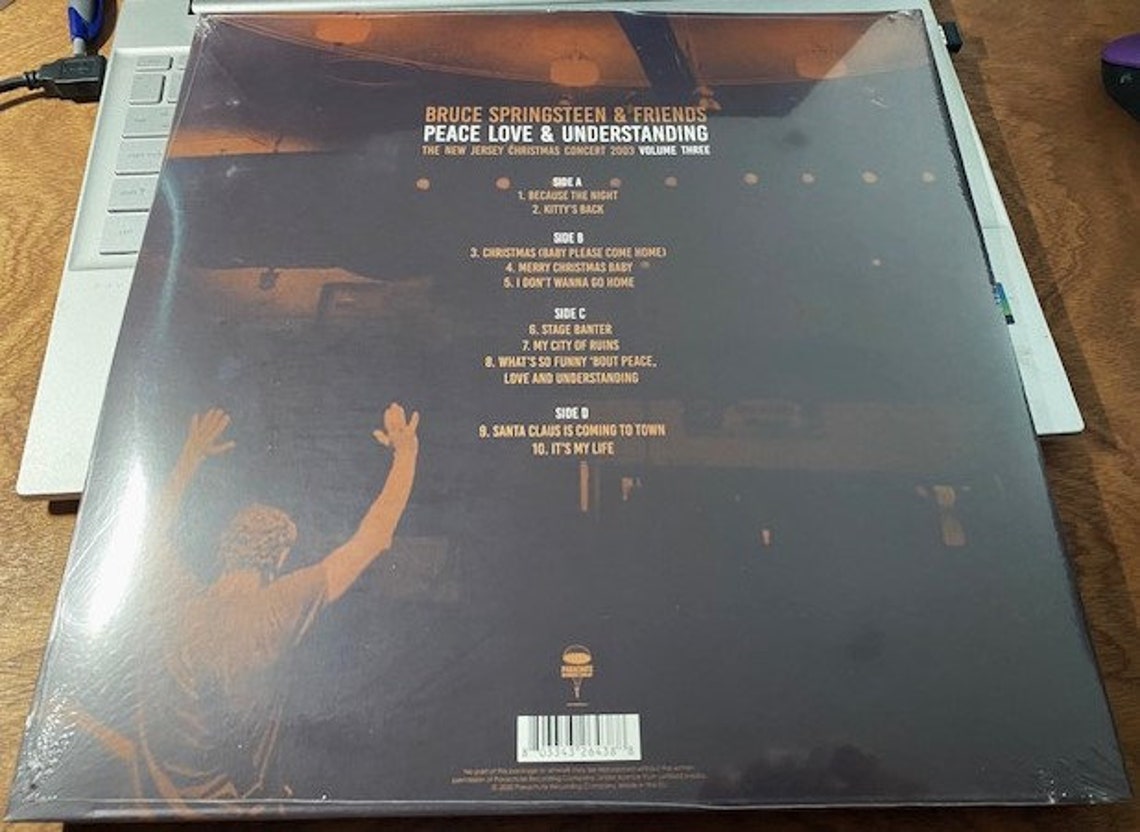 Bruce Springsteen & Friends – Peace, Love, Understanding Volume III 2x ...