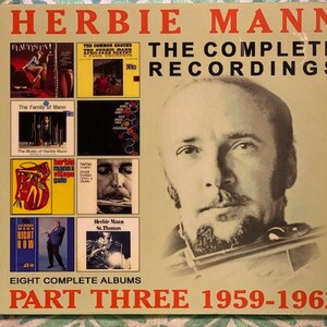 Herbie Mann The Complete Recordings 1959-1962 4CD Box Set *SEALED*
