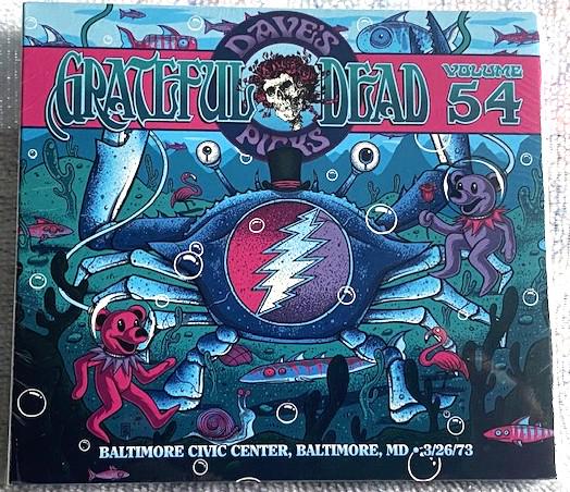 grateful dead / Dave's Picks Vol. 54 新品 GRATEFUL DEAD Dave's Picks Vol. 54 *sealed* 3 C D Baltimore MD 3