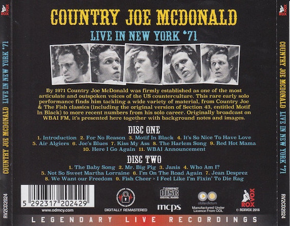 Country Joe and The Fish Country Joe and The Fish