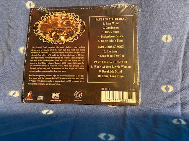 GRATEFUL DEAD Live in San Francisco 8-30-70 CD *sealed* Boz Scaggs