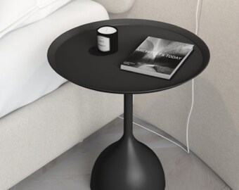 Round Nightstand Etsy