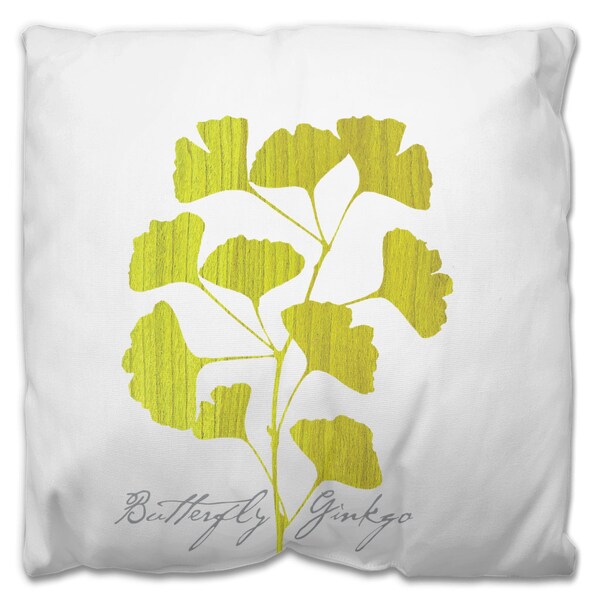 Ginkgo Pillow Etsy