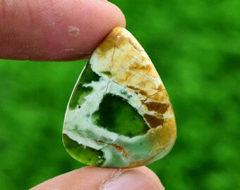 Marvelous Chrome Chalcedony Cabochon Loose Gemstone Designer Chrome Chalcedony Cabochon For Multi Jewelry Making Gemstone ZS 10701