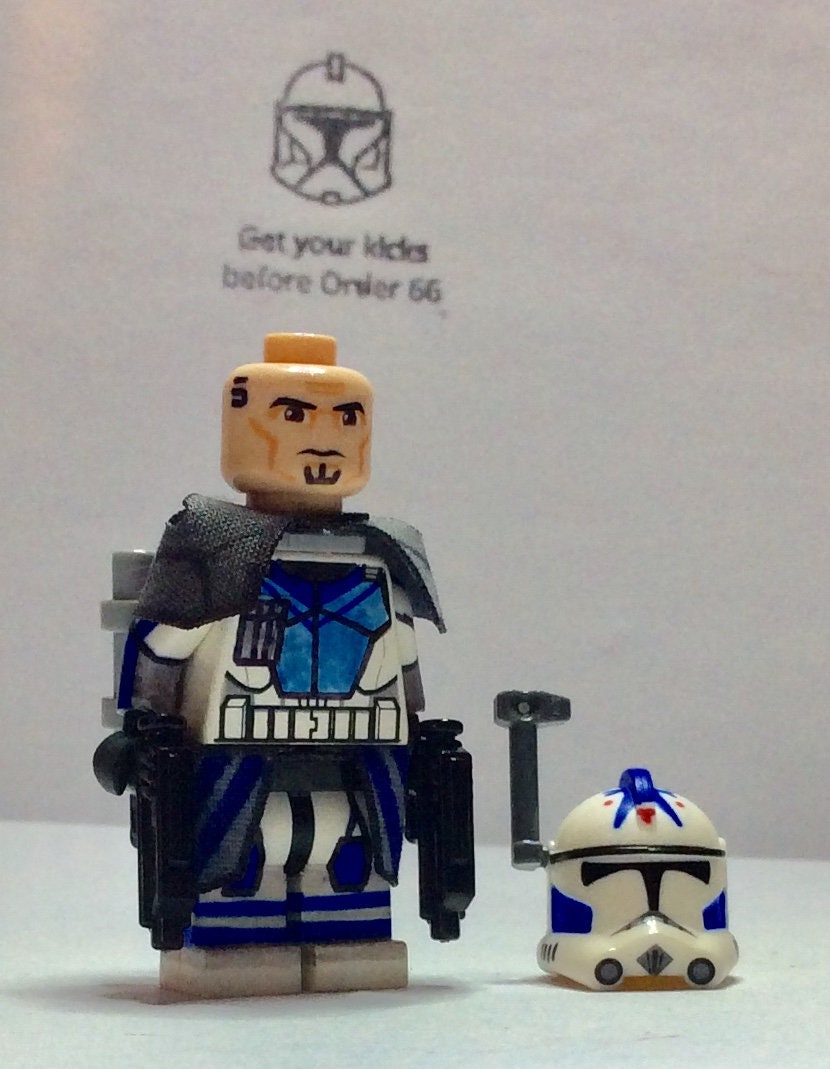 Action Figures Toys Lego Star Wars Custom Clone Troopers ARC Trooper Fives 501st