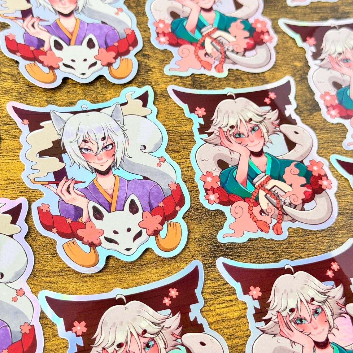 Tomoe Sticker Kamisama Hajimemashita Sticker | Holographic Die Cut Vinyl Sticker ...