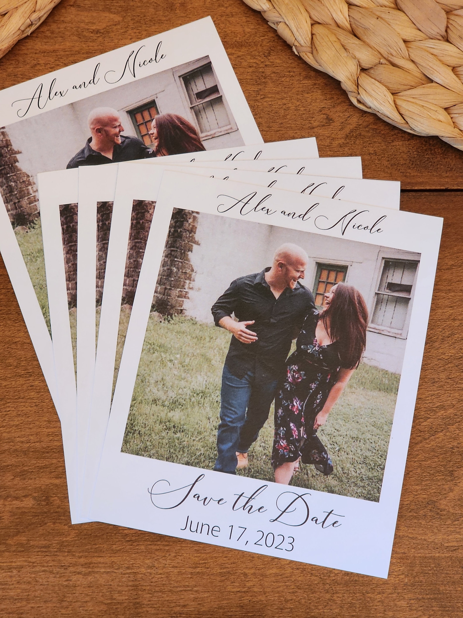 Retro Polaroid Camera Wedding Invitations Retro Look Etsy