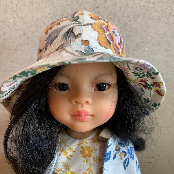 Spring Cloche Hat for Paola Reina Doll