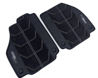 Custom OEM Alcantara Car Floor Mats for Ferrari 458 Italia | Tailored Fit Luxury Mats | Premium Interior