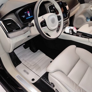 Custom Tailored Leather Car Floor Mats For Volvo XC90