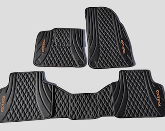 Custom Tailored Leather Car Floor Mats For Porsche Cayenne III