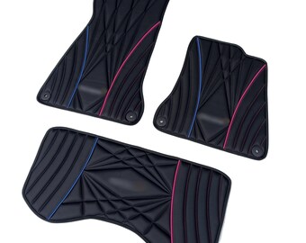 Custom Made Leather car mats + trunk mat for Mclaren570 RHD