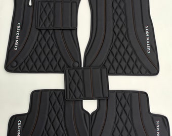 Custom Tailored Leather Car Floor Mats For Mercedes CLA c118 2019-