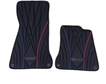 Custom Made Leather car mats for Mclaren570/540 RHD