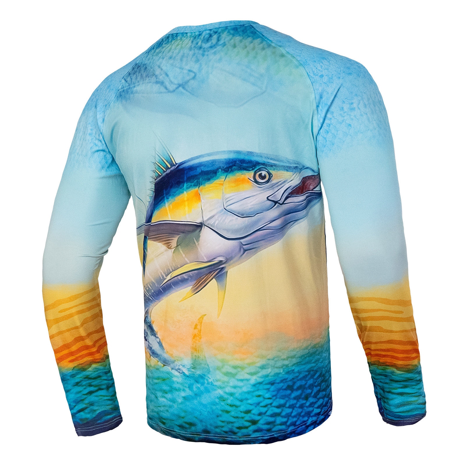 Snook Men's Fishing T-shirt Long Sleeves Saltloony UPF 50 Dri-fit