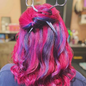 Stylist Shears Novelty Hair  Pins