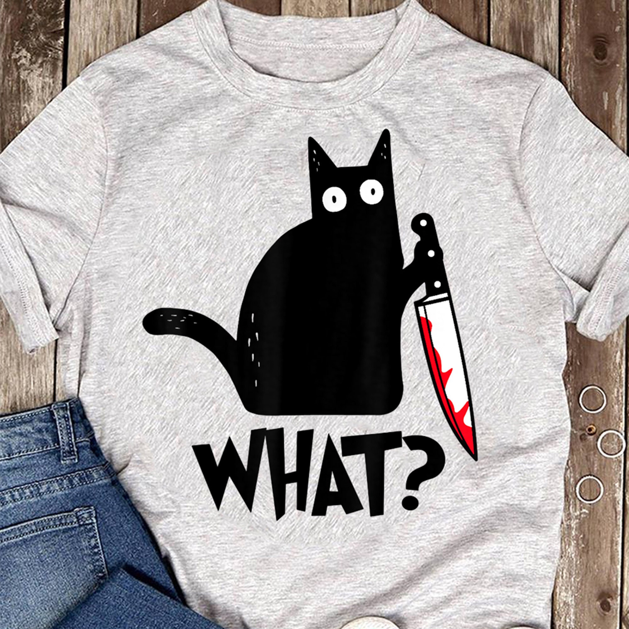 【Paragraph】25SS★ No.33 BLACK CAT T SHIRT blackcat_mcn_wht_787020aa-90c2