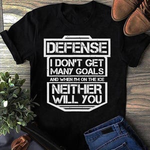 Ice Hockey Shirt Funny Sport Lover Tee - Ice Hockey Player - Hockey Lover - Shirt Hockey Player Gift Hockey