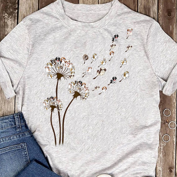 Mother Of Dogs Floral Flower T-Shirt Funny Gifts Dogs Lovers T-Shirt Mother Of Dogs Floral Flower T-Shirt Funny Gifts Dogs Lovers T-Shirt