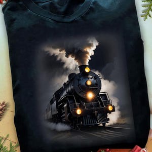 Maglietta vintage con locomotiva a vapore: Big Boy Train 4014, regalo ferroviario