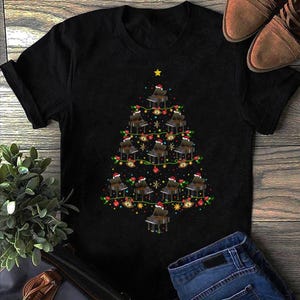 Piano Music Lover Xmas Gift Piano Christmas Tree Sweatshirt- Pianist Gift, Piano Player, Piano Lover, Gifts For Piano Music Instrument Lover