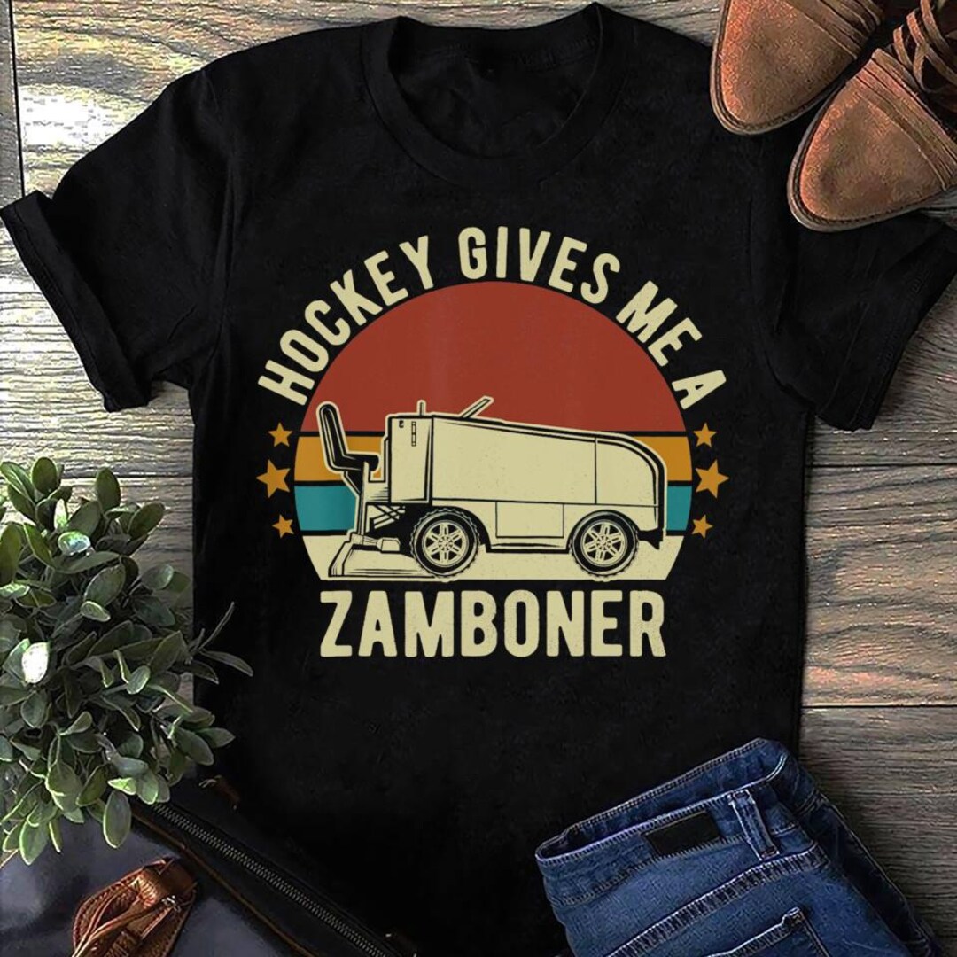 Funny Ice Hockey T Shirt Player and Fans Hockey Lover Gift