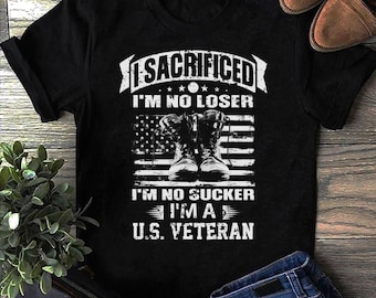 U.S. Veteran T-Shirt: Patriotic Military Gift