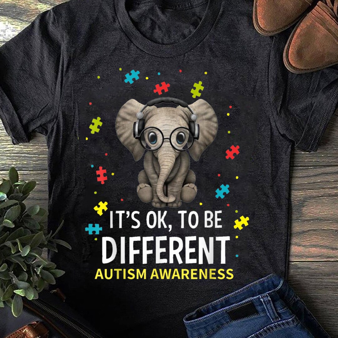 Autism Awareness Elephant Shirt