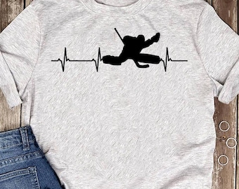 IJshockey Heartbeat Keeper Hockey T-shirt - ijshockeyspeler, hockeyliefhebber, shirthockeyspeler, cadeau hockey, hockeyteam, hockeymoeders