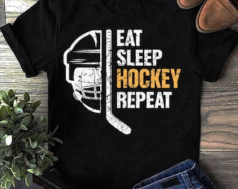 Eet slaaphockey Herhaal hockey IJshockey IJshockey - IJshockeyspeler, hockeyliefhebber, hockeyspeler, cadeauhockey, hockeyteam, hockeymoeders
