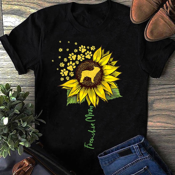 Sunflower Dog Mom Paw T-Shirt Funny Gift For Men Women Sunflower Dog Mom Paw T-Shirt Funny Gift For Men Women
