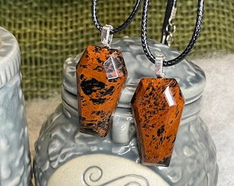 Crystal Coffin Necklace