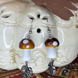 Mushroom Earrings