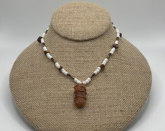 Aragonite Choker