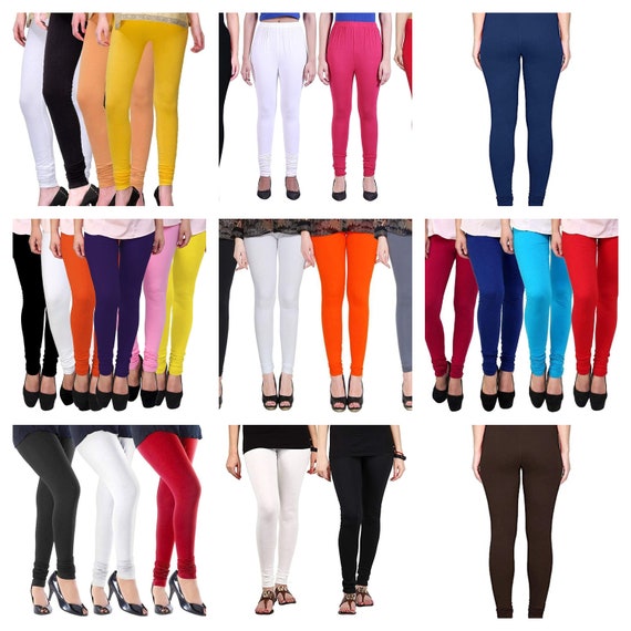 Very Nice Color Women's and Girl's Fashion Regular,casual and Formal Soft  Cotton Churidar Legging Free Shipping 
