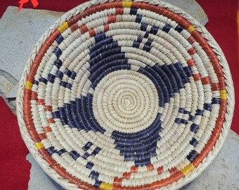 Medium 8-10&quot; Premium Basket-Handwoven Southwestern Wall Decor