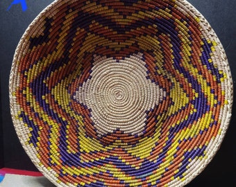 Handwoven 13-15&quot; Premium Basket- SouthWestern Style Wall Decor