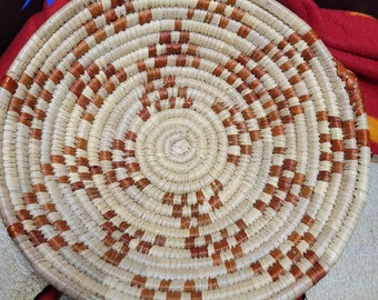 Premium Medium 8-9&quot; Basket-Handwoven Southwestern Wall Decor