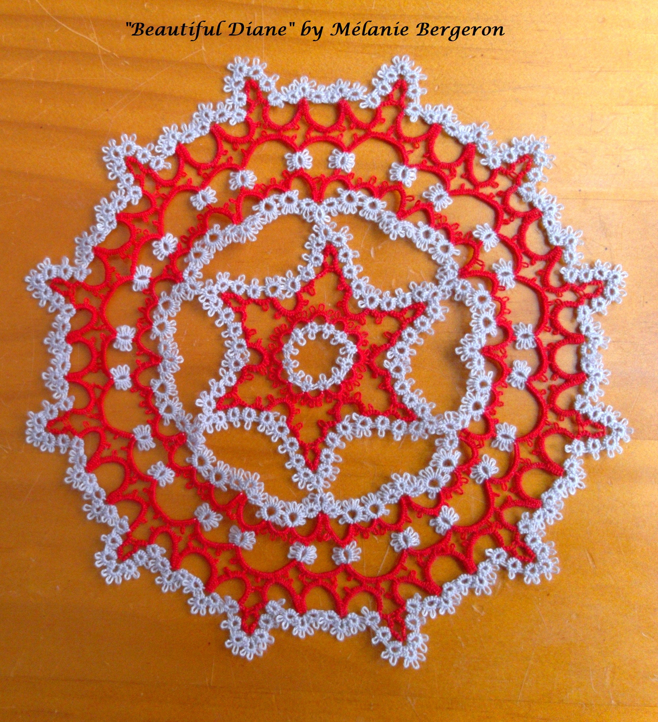 Tatting Pattern - Beautiful Diane - Instant Digital Download - Etsy