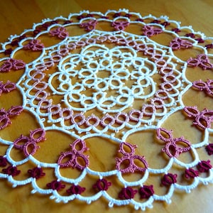 Tatting pattern - Maïka - Instant digital download