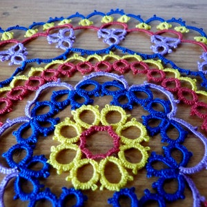 Tatting Pattern - Maïka - Instant Digital Download - Etsy