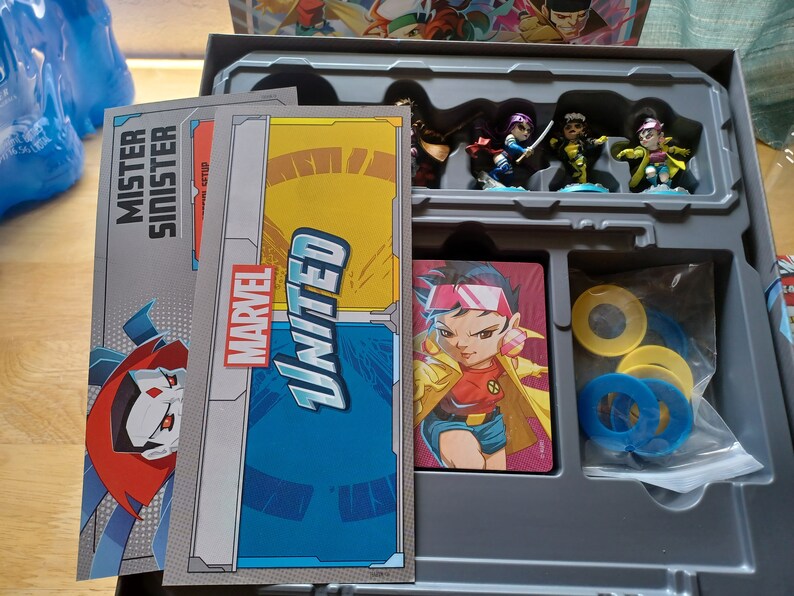 CMON Xmen United Blue Team Expansion painted Etsy